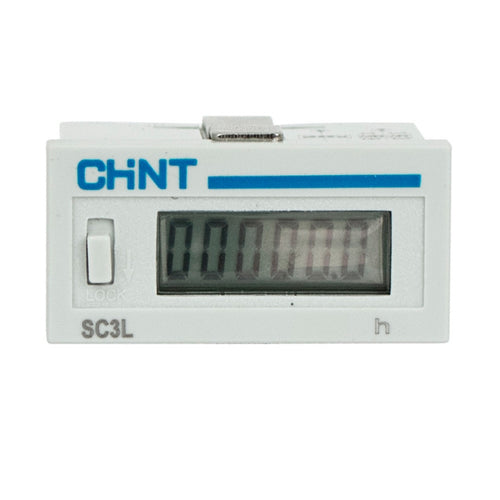 HOROMETRO DIGITAL SC3L-1A 99999.9H CHINT