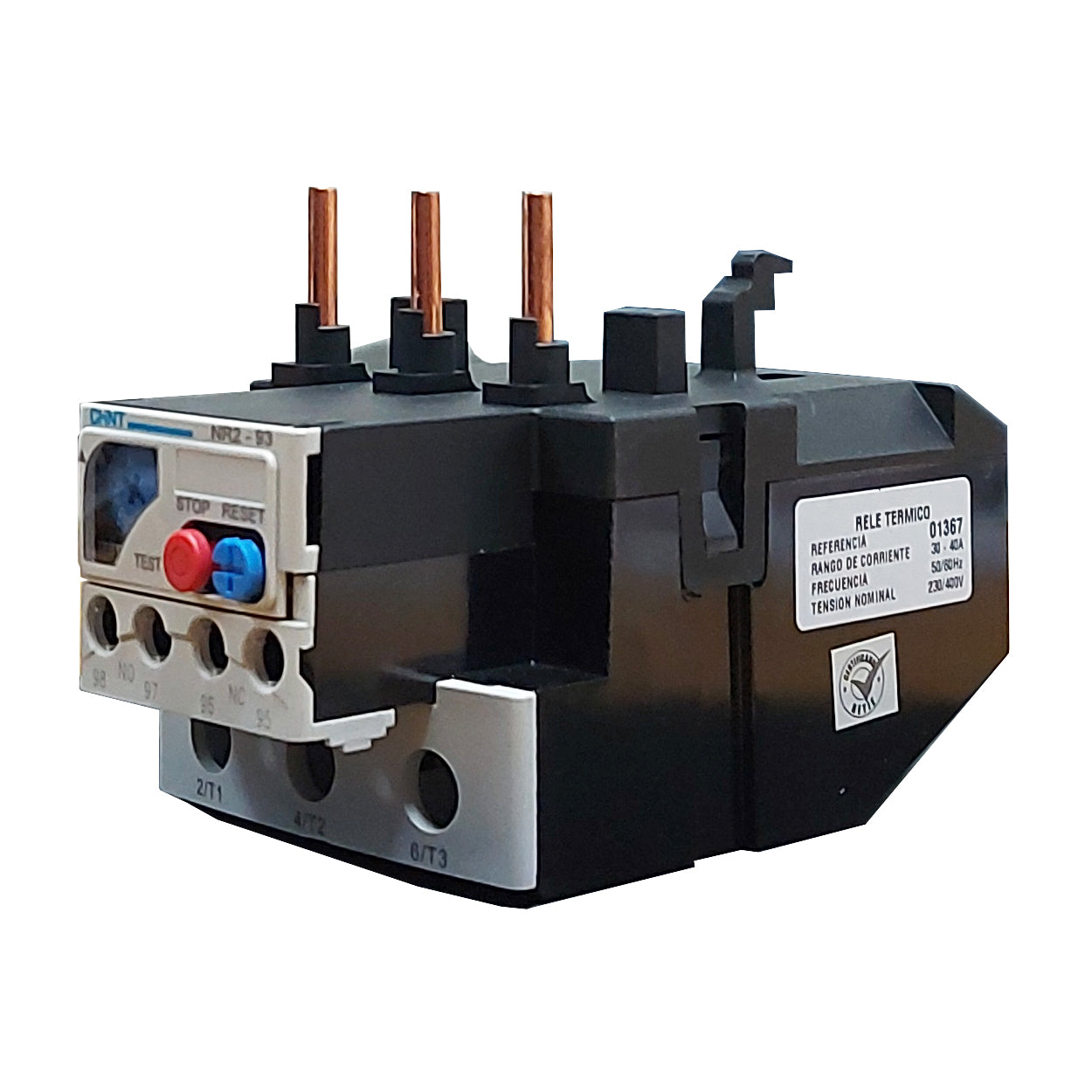 RELÉ TÉRMICO CHINT 63-80A | MODELO NR2-93