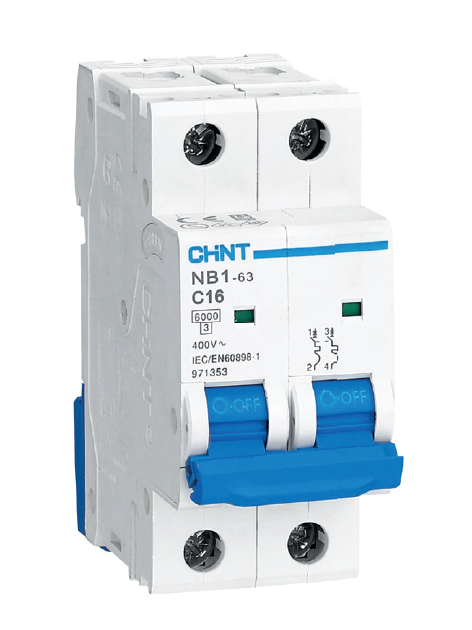 INTERRUPTOR TERMICO NB1 2X16 -6KA CHINT