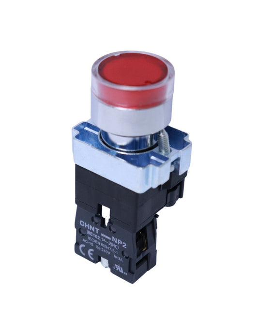 Pulsador Luminoso Tipo LED Rojo - CHINT