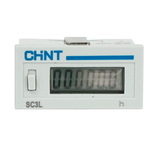 HOROMETRO DIGITAL SC3L-1A 99999.9H CHINT