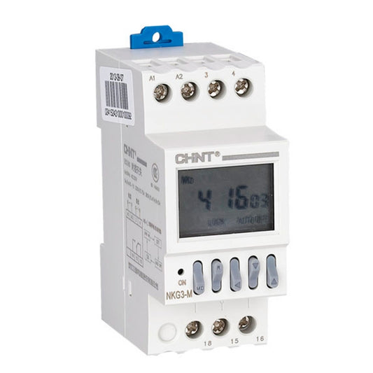 INTERRUPTOR HORARIO DIGITAL SEMANAL 220VAC NKG3-M CHINT